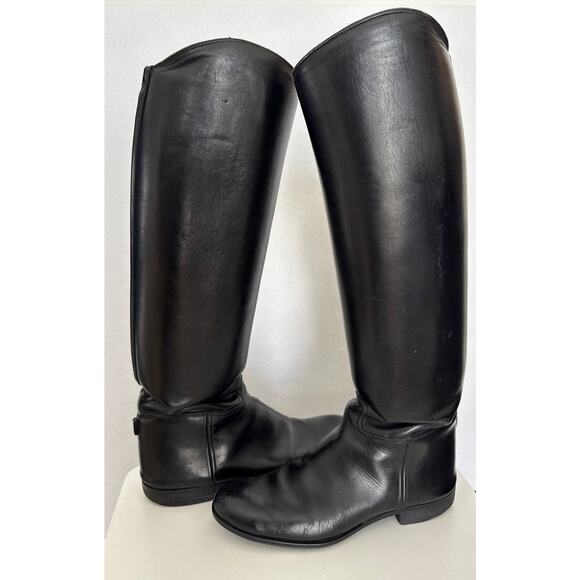 Vintage E. Vogel Custom Field Riding Boots 16.5” 14” Calf US 7